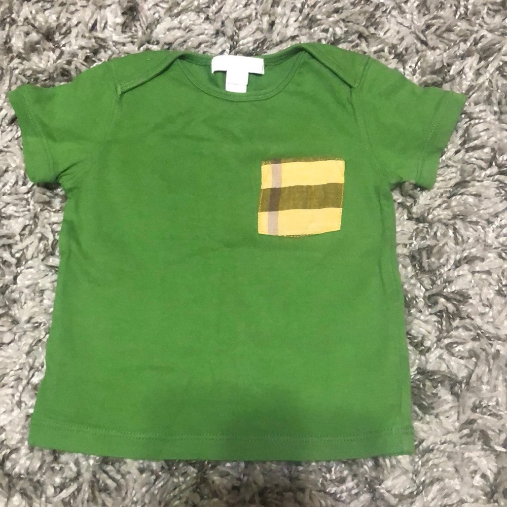 Burberry baby t shirt / 9 months• 100% Authentic